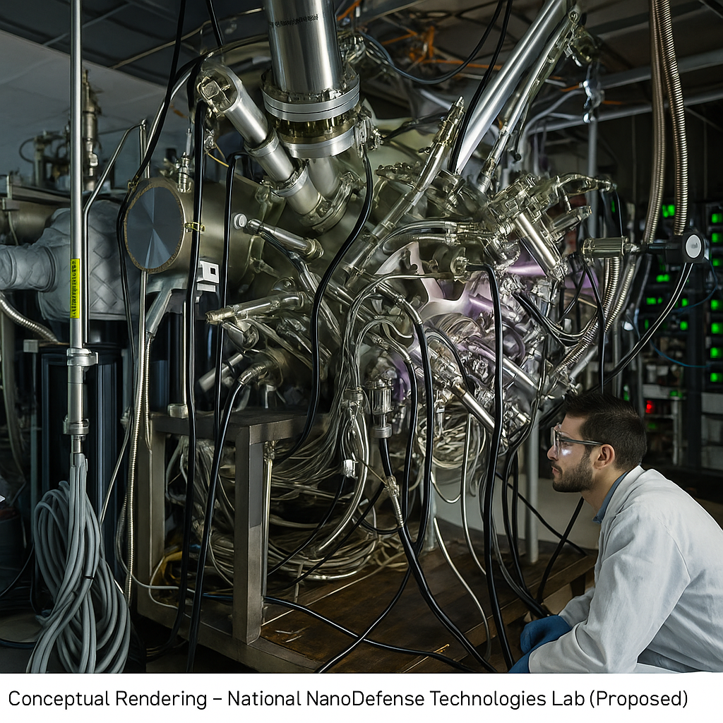 Cleanroom team and instruments